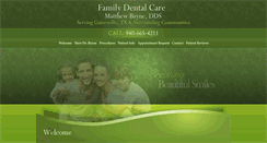 Desktop Screenshot of dentistgainesvilletx.com